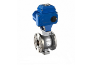 電動V型球閥